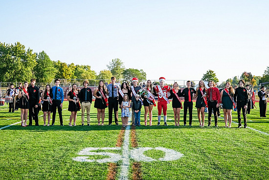 Dixie Homecoming Court 2023